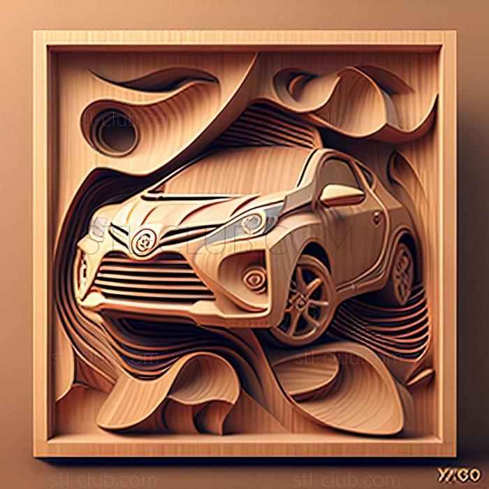 3D мадэль Toyota Aygo X (STL)